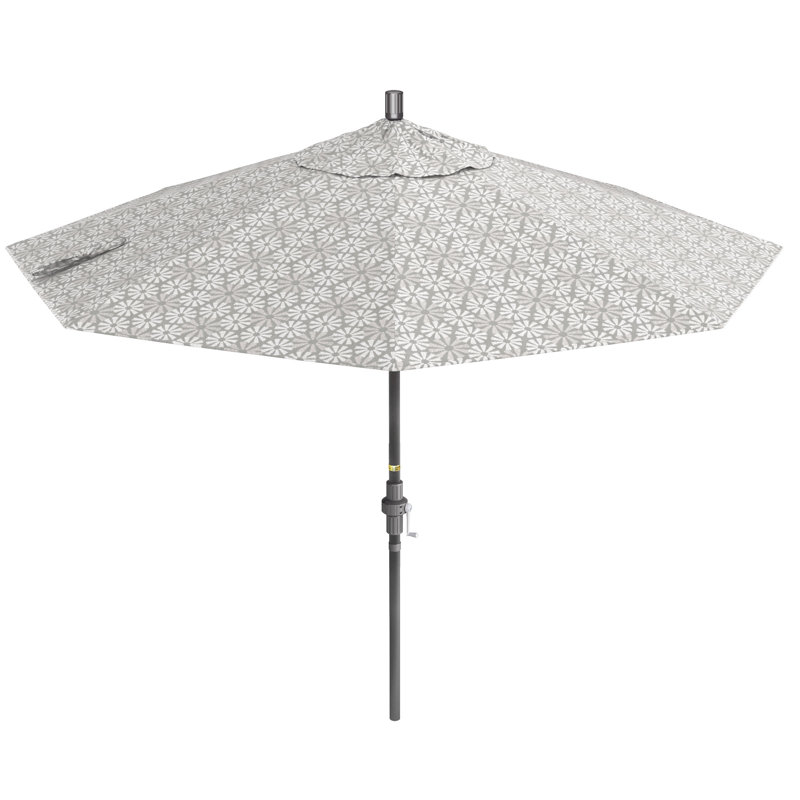 Parasol de marché 9 pi Austan, Spiro graphite - Pacifica Premium
