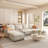 Modern Large Sectional Sofa-1409831316
