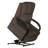 Upholstered Heated Massage Chair-2120229811