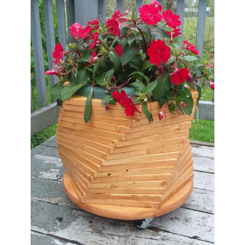 Pot de fleurs en bois Darla