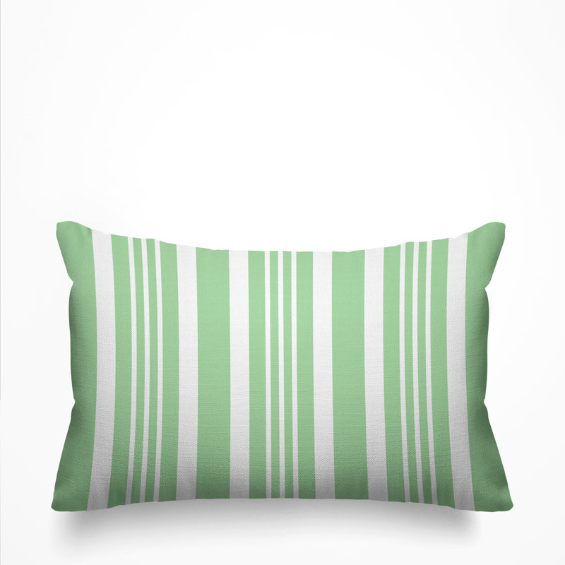 Housse et insert de coussin rectangulaire d'extérieur Healthcliff, Menthe