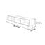 Meuble de rangement moderne et minimaliste pour meuble télé-695721335