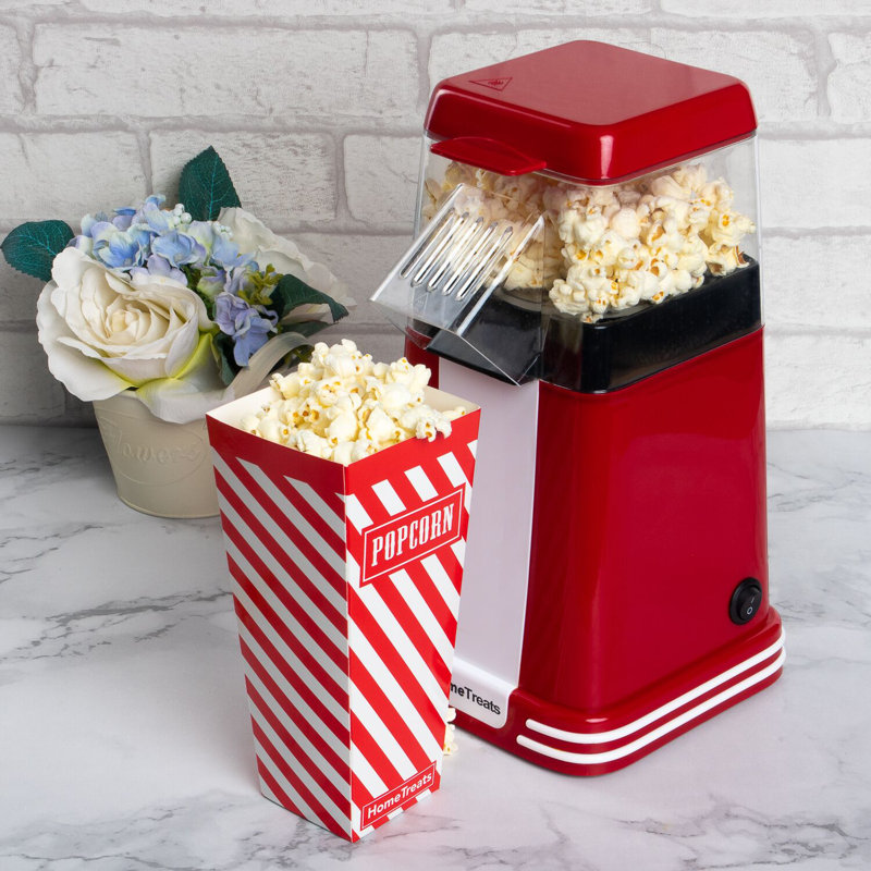 Home Treats Hot Air Popcorn Popper, Cinema Style Machine