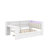 Wood Full Size Platform Bed With Storage Shelves, Trundle, Charging Station, LED, Desk And Upholstered Headboard-858540588