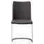 Chaise d'appoint chromée revêtue de chrome Chromium