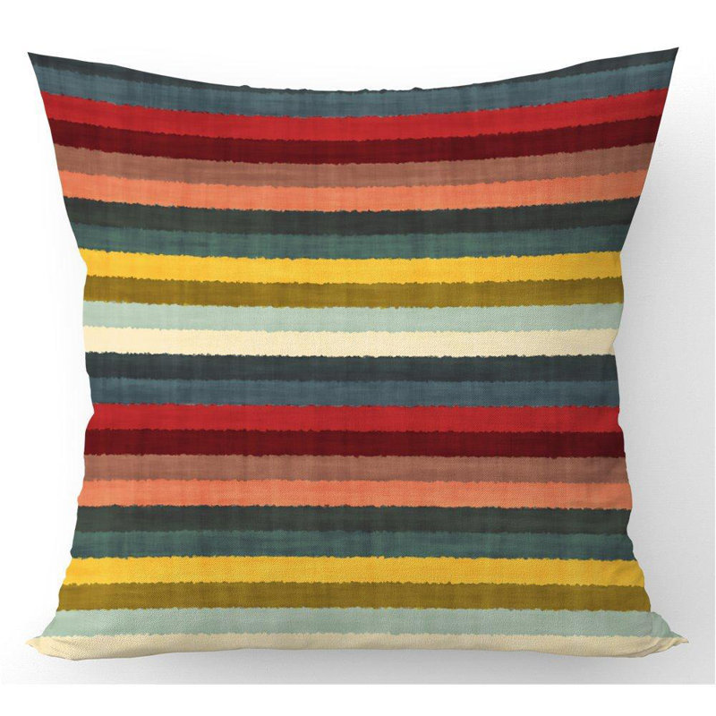Morrell Striped Square Cushion