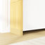 Buffet moderne avec tablettes de rangement réglables, armoire à panneau ondulé à 4 portes-1808631479