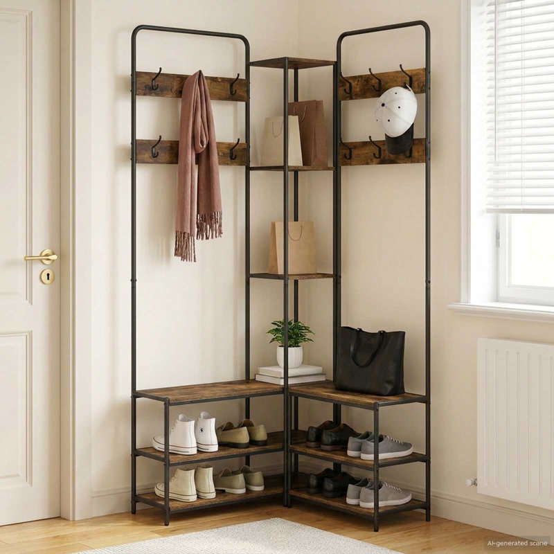 Hall Tree 143cm Wide