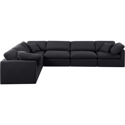 Itala Upholstered L-Shaped Sectional Reversible