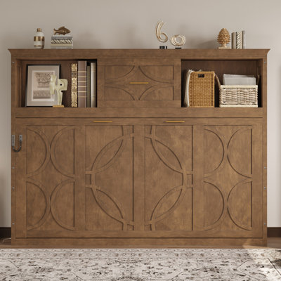 Murphy Bed with Drawers Storage