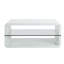 Truex Floor Shelf Coffee Table with Storage