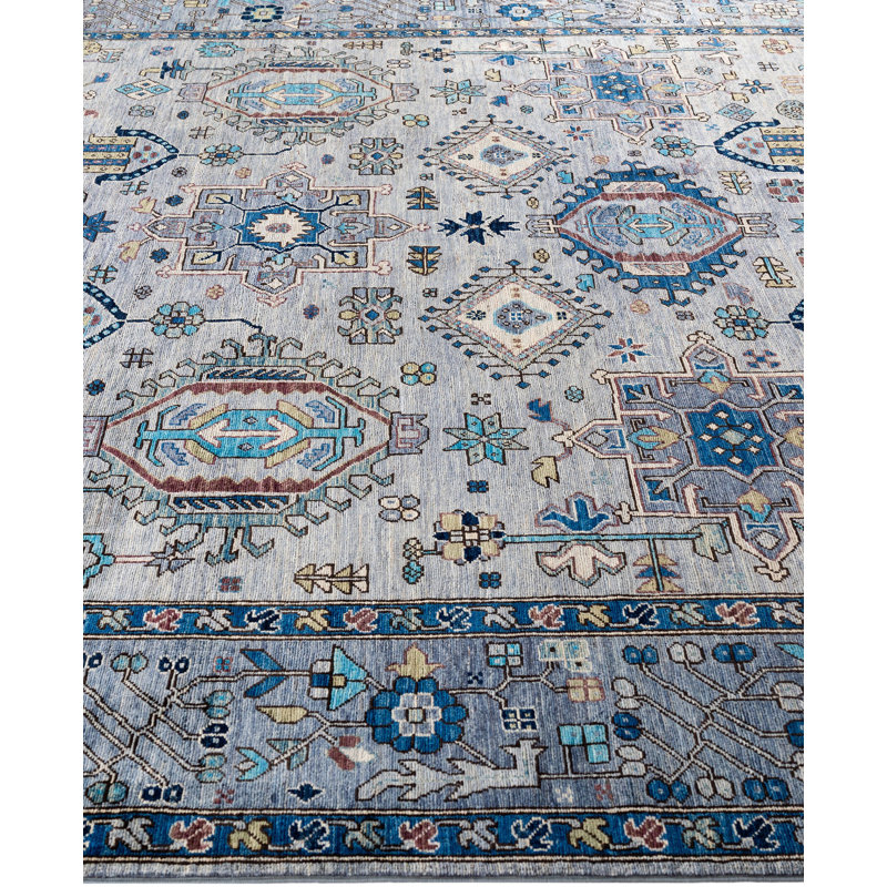 Serapi One-of-a-Kind 8' 0" X 9' 11" Hand Knotted Area Rug