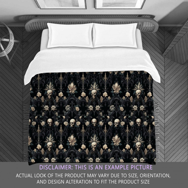Polyester Floral Comforter, Queen Comforter