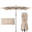 Cemil 400cm X 200cm Rectangular Market Parasol-232402200