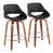 Noyer / Chrome