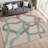 Machine Washable Indoor/Outdoor Erfried ACN2394 Abstract Rug-782180119