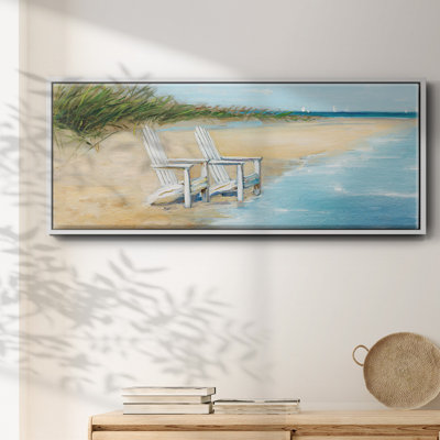 Water View II - toile encadrée