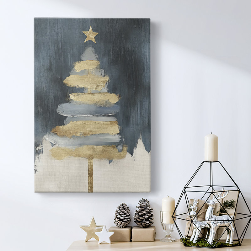 Art des Fêtes de Noël - Toile tendue avec châssis CXCIV, H 18 po x l 12 po