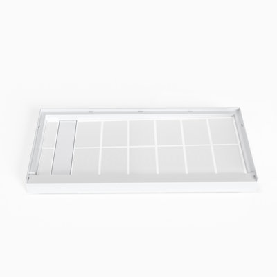 Base de douche blanche 60 cm x 32 po SMC