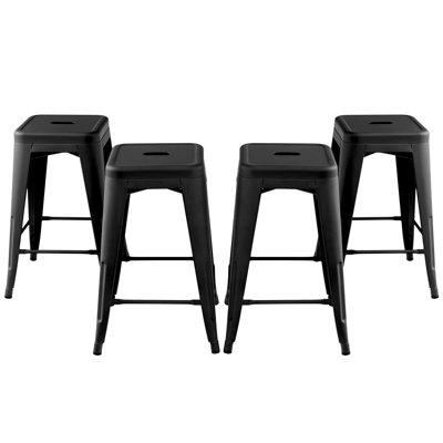 Counter Stool with Metal Frame