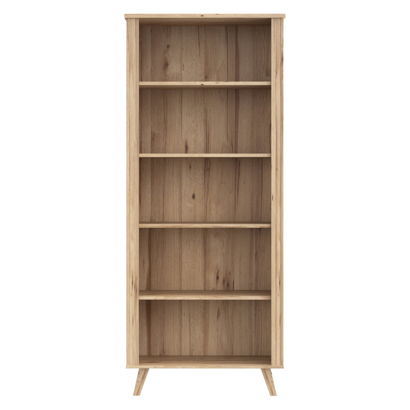 Vankka 201.5cm H Standard Bookcase, 201.5cm H x 84.7cm x 42cm D.