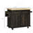Kitchen Island On Wheels, Rolling Cart With Wood Top, Spice Rack, Towel Rack And Drawers For Dining Room-1320027080