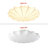 Rafay Aneve Silk Semi Flush Mount-872896425