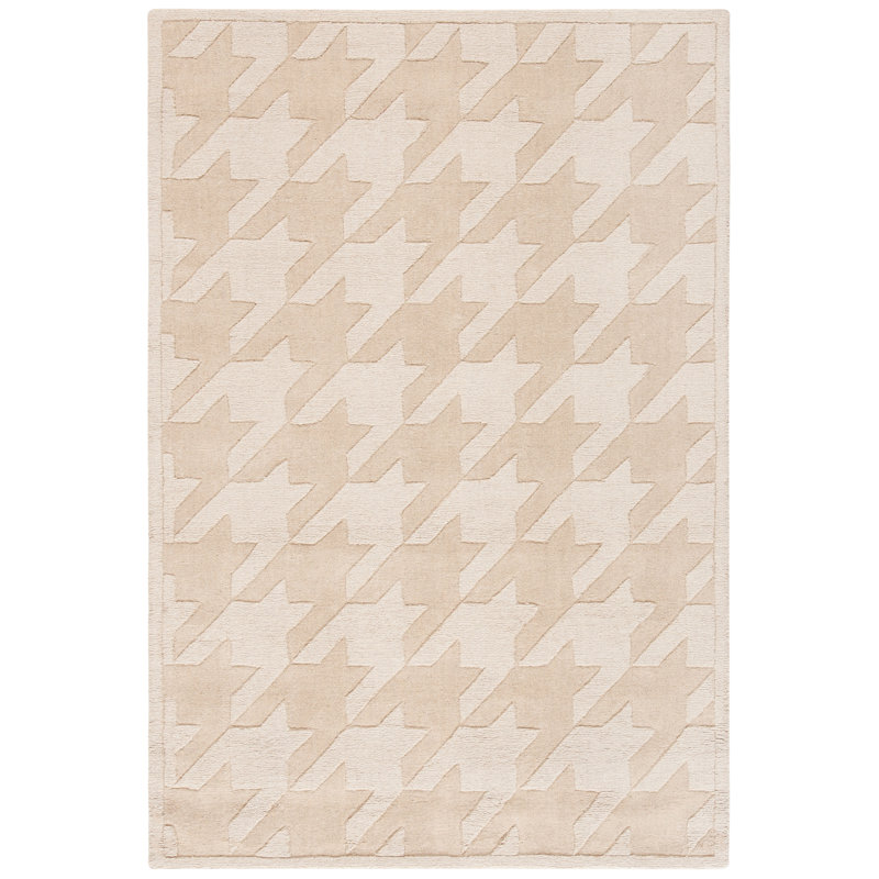 Impressions Hand Loomed Wool Abstract Rug, Rectangle 4' x 6'