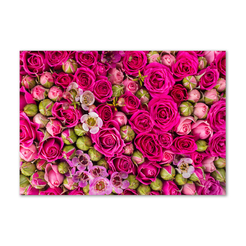 Roses - No Frame Print on Canvas