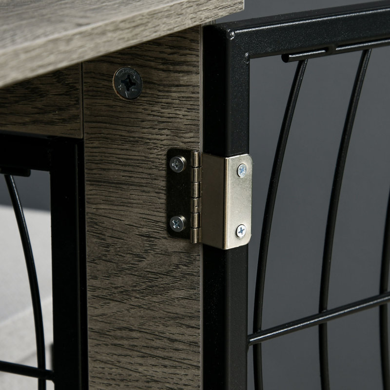 Furniture Style Crate with 1 Door, 63" H x 56" W x 80" D