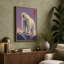 Polar Bear at Dawn Japandi - Wrapped Canvas-185800261-185800268