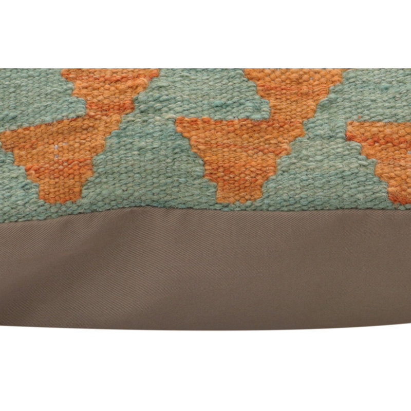 Coussin Boho Chic Jacobson tissé à la main kilim turc - 20 po x 20 po