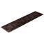 Overdyed Hand-Knotted Wool Modern-Contemporary Brown Runner 3' 0" x 12' 6"