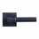 Bravura 846-7 Knurled Privacy Lever on  Square Contemporary  Rose in Oil Rubbed Bronze