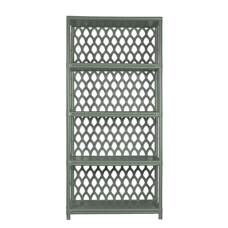 Casablanca 75.5" H x 35.5" W Standard Bookcase, Evergreen