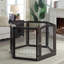 Free Standing Pet Gate With Door-235390490