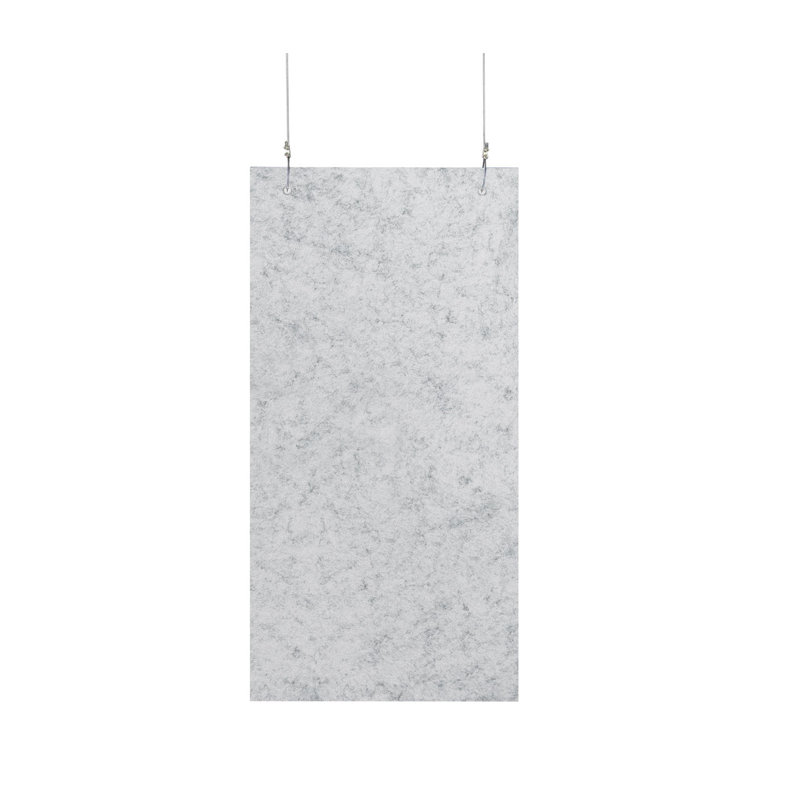 Baffles suspendus Soundsorb, 24"H x 12"L, Gris marbre