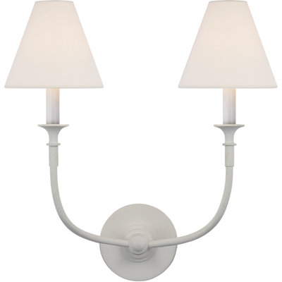 Thomas OBrien Piaf Double Sconce