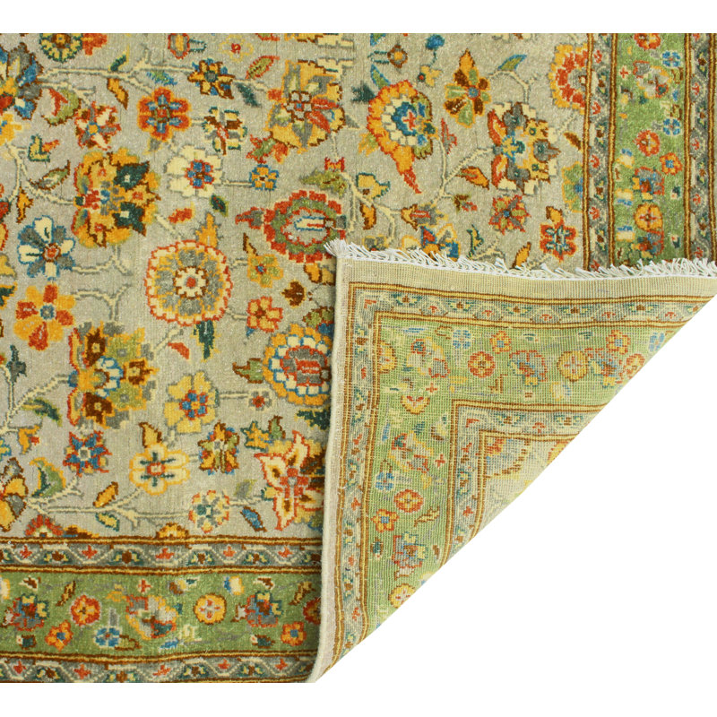 Tapis gris Fine Chobi Ayari