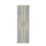 Wendy Jane Geometric Area Rug in Sky