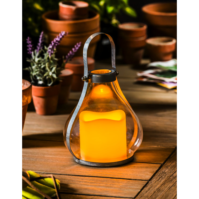 Lampe de table d’extérieur à énergie 5,91" Talley