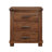 Rustic Three Drawer Reclaimed Solid Wood Farmhouse Nightstand -35555504