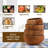 4 Piece Raw Coconut Dining Bowl Set
