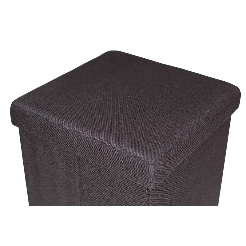 Repose-pieds rembourré BirdRock Home, Anthracite