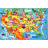 United States Map Educational Learning Game Play Non Slip Kids Rug Carpet Classroom Playroom Mat-22600032