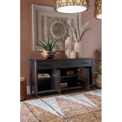 Koko Acacia Wood Sideboard In Minx