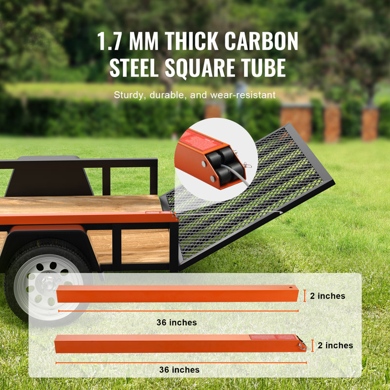 Trailer Tailgate Lift Assist, Max 180 lbs Load Capacity,