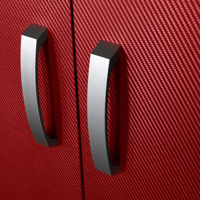 Deluxe 4 Piece Storage System, Red Carbon