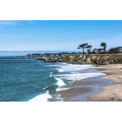 Côte le long de Santa Cruz - Photographie sur toile tendue