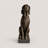 Antique Bronze Look Sitting Hound Dog Statue